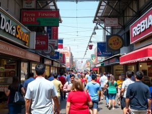 Oamenii de afaceri discută despre expansiunea francizelor.
