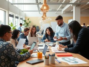 Oameni construind un viitor corporativ