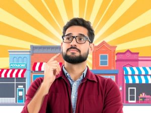 Afacere mică prosperă, decizie inspirată.