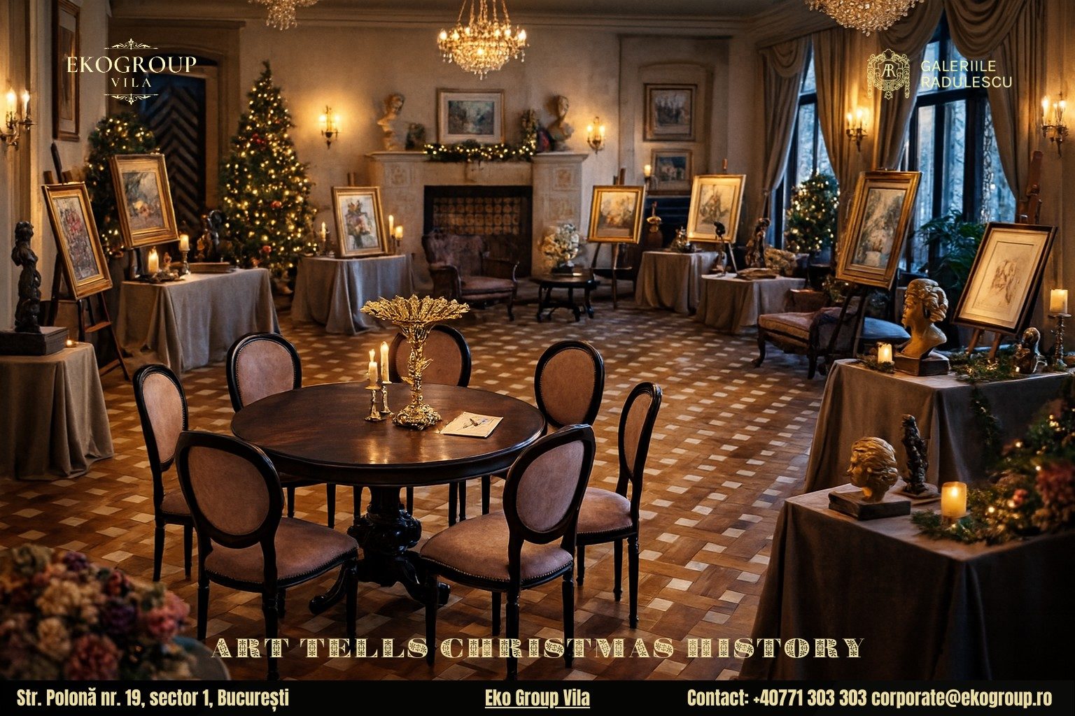 Istoria Crăciunului dezvăluită prin farmecul anilor ’30 la Eko Group Vila